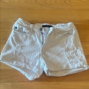 KanCan White Jean Shorts for Women